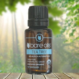 [ Tinh Dầu Hữu Cơ] Tinh dầu  tràm trà - Tea Tree Essential Oil  -  Bare Oils - USDA Organic) 15ml