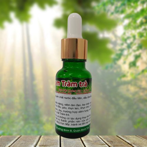 Tinh Dầu Serum Tràm Trà và Tinh chất Tea tree - Chống và Điều Trị Viêm